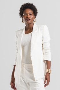 Blazer Feminino Serena By CN - Off White
