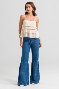 Calça Feminina Cora By CN - Jeans