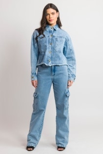 Calça Feminina Lucy By CN - Jeans