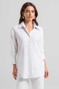 Camisa Feminina Serena By CN - Branca