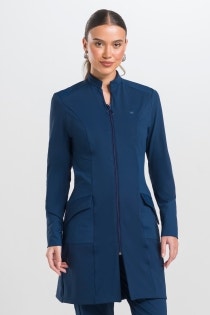 Jaleco Feminino Beyond - Azul Marinho