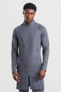 Jaleco Masculino Veneto - Cinza Chumbo