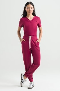 Scrub Feminino Active - Bordô