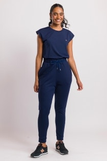 Scrub Feminino Ohana - Azul Marinho