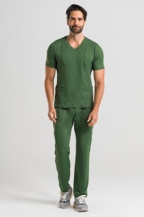 Scrub Masculino Coach - Verde Forest