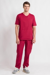 Scrub New Basic Masculino - Marsala