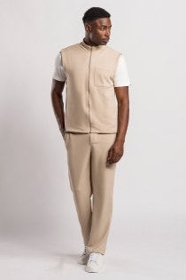 Scrub Masculino Trendy - Bege