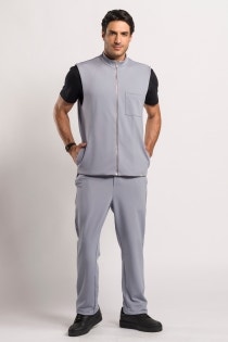 Scrub Masculino Trendy - Cinza