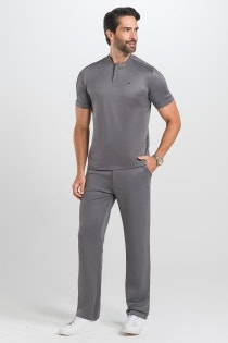 Scrub Masculino Urbane - Cinza