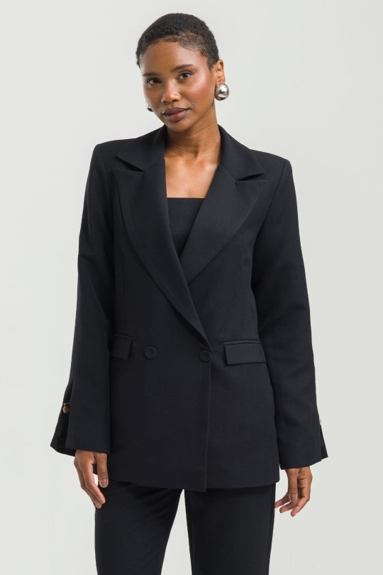 Blazer Feminino Isa By CN - Preto