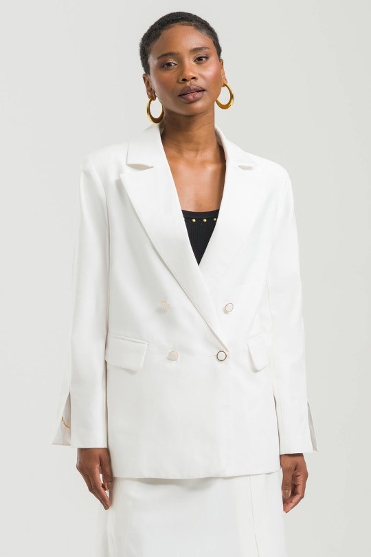 Blazer Feminino Julia By CN - Branco