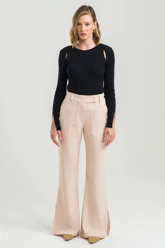 Calça Feminina Beatrice By CN - Palha