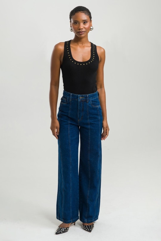 Calça Feminina Nicole By CN - Jeans