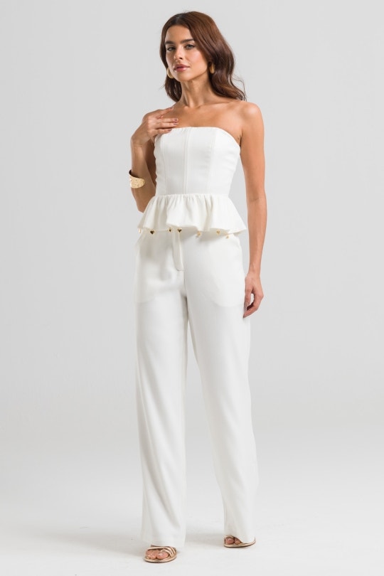 Calça Feminina Isis By CN - Off White