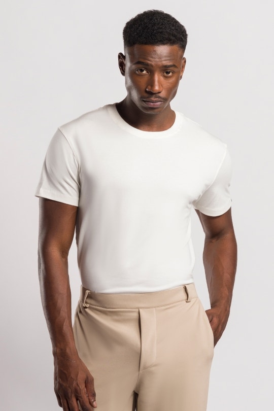 Camiseta Masculina Classic - Off White