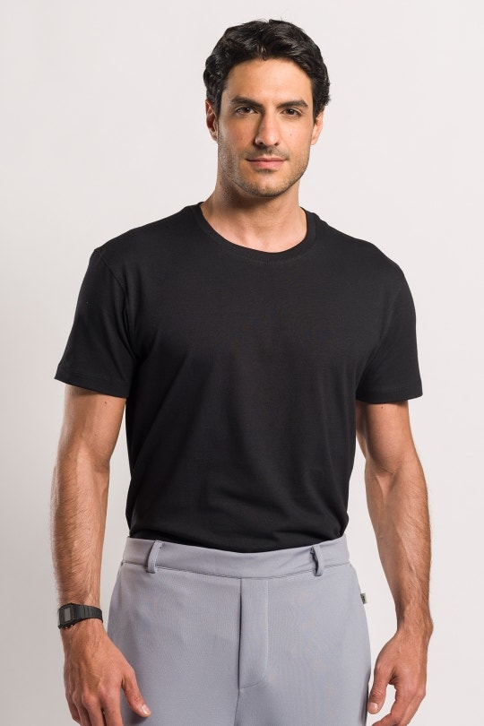 Camiseta Masculina Classic - Preta