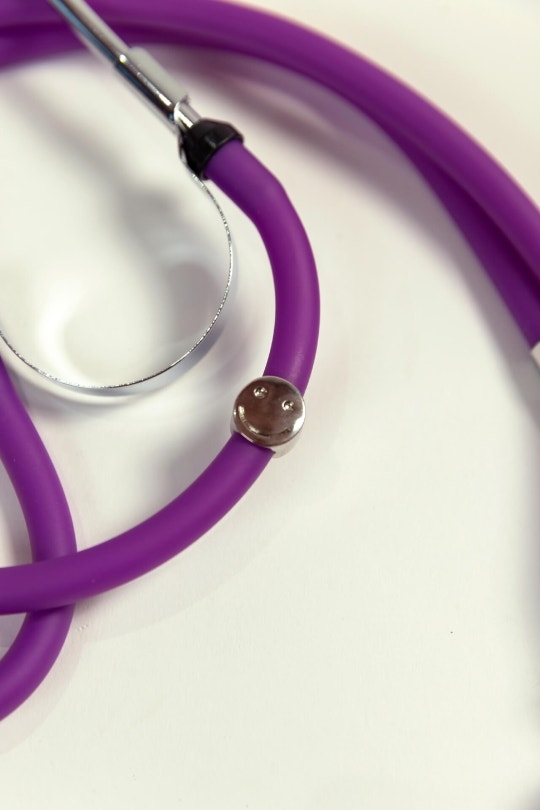 Charm Para Estetoscópio Smile - Prata