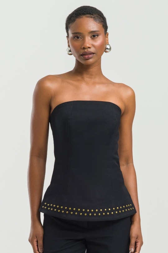 Corset Feminino Isa By CN - Preto