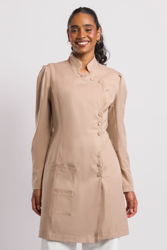 Jaleco Feminino Amelie - Bege
