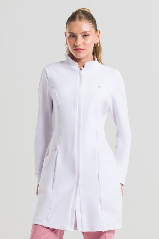 Jaleco Feminino Comfort - Branco