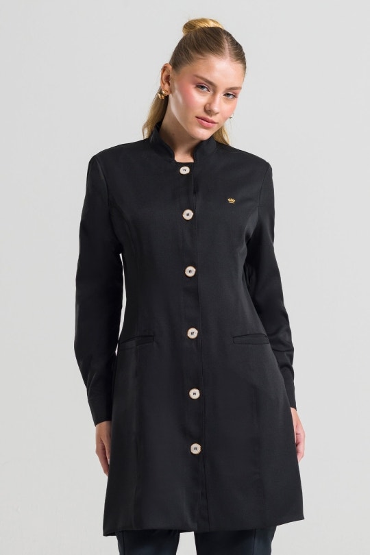 Jaleco Feminino Helen - Preto