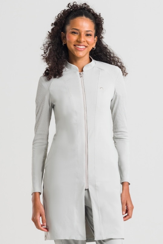 Jaleco Feminino Inspire - Cinza