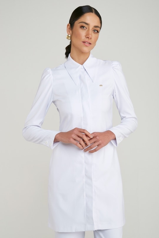 Jaleco Feminino Isabella - Branco
