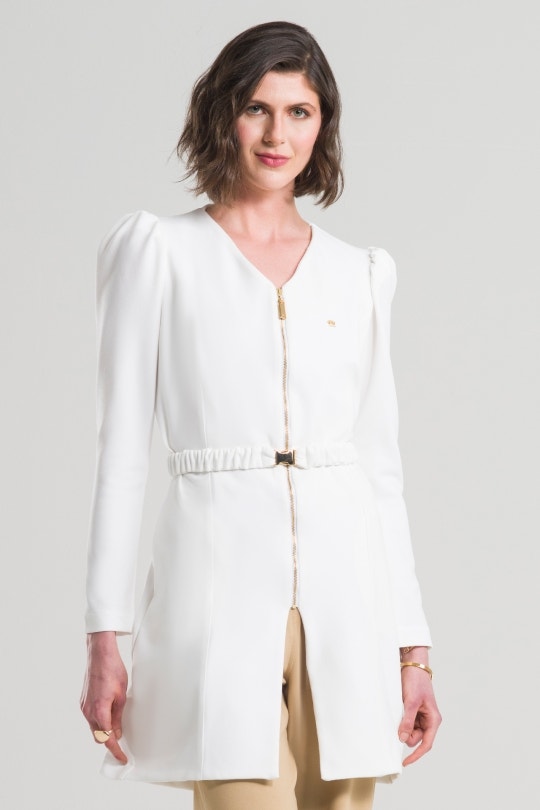 Jaleco Feminino Lina - Off White