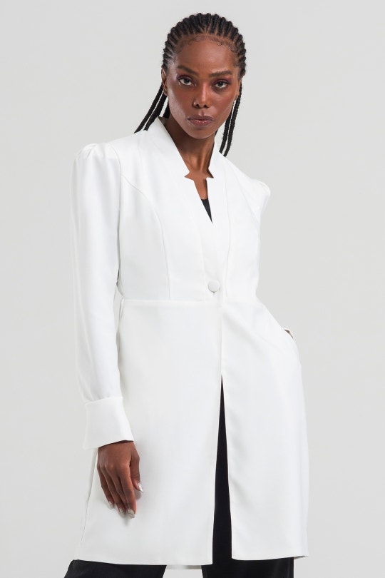 Jaleco Feminino Paola - Off White