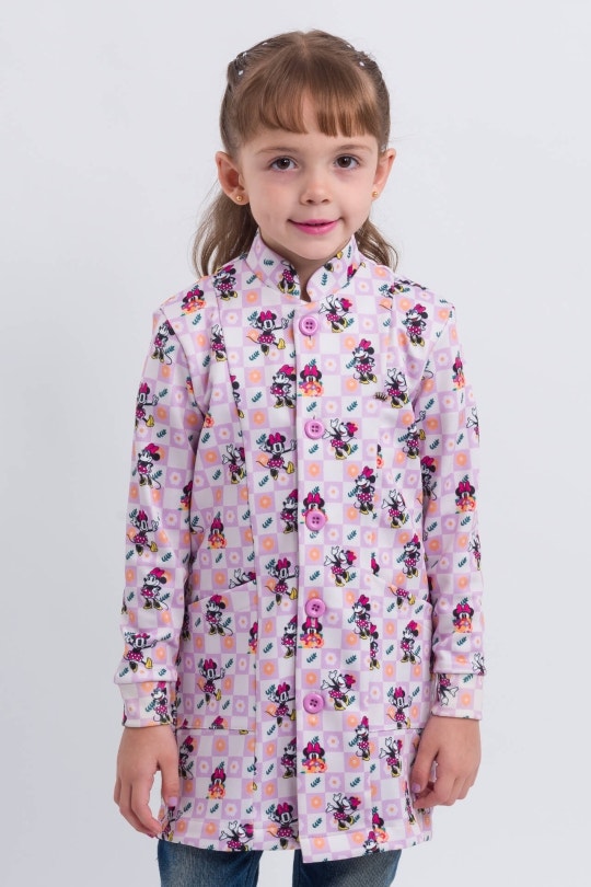 Jaleco Kids Minnie Mouse Spring
