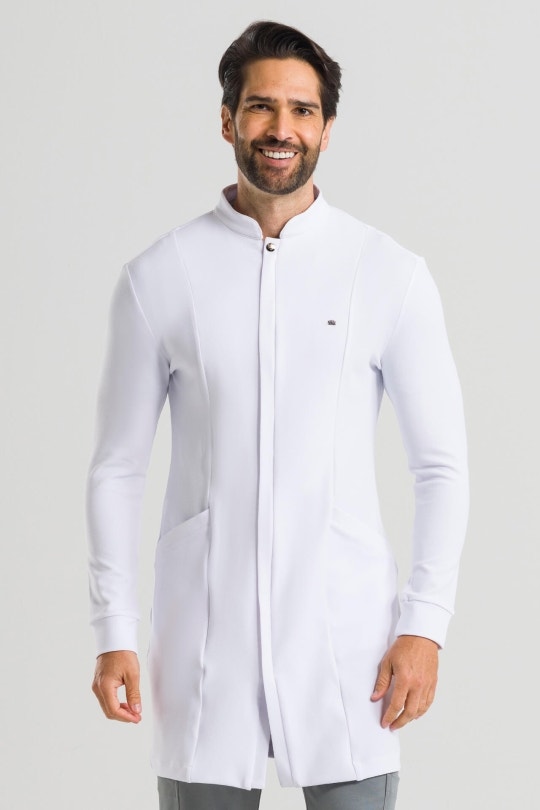 Jaleco Masculino Comfort - Branco