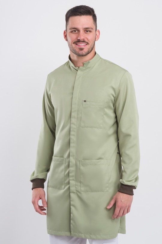 Jaleco Masculino Basic - Verde Oliva