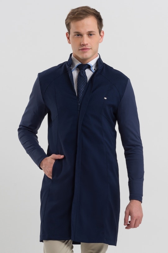 Men’s Neo Lab Coat - Navy Blue