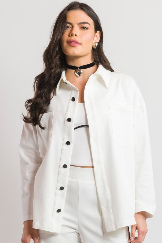 Jaqueta Feminina Bárbara By CN - Off White