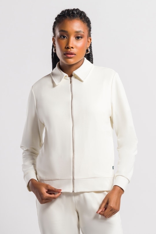 Jaqueta Feminina Classic - Off White