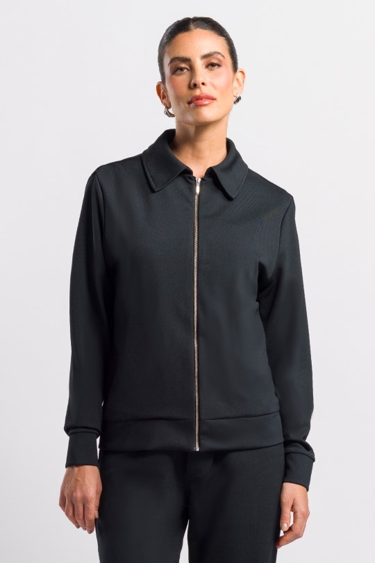 Jaqueta Feminina Classic - Preta