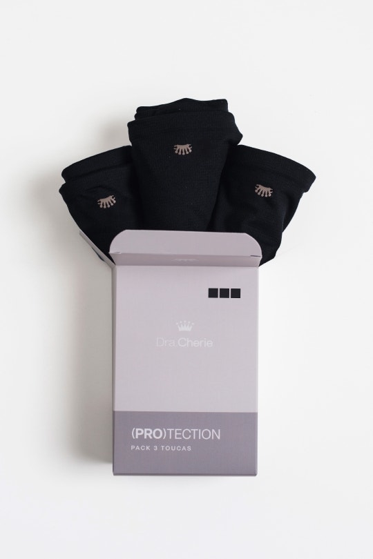 Kit Touca Masculina Bandana Veneto - Pretas