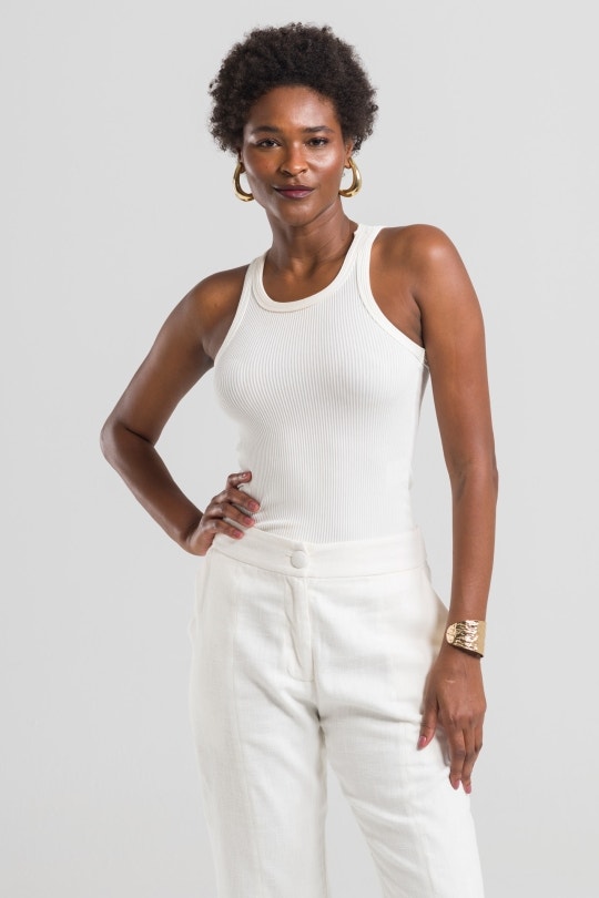 Regata Feminina Elis By CN - Off White