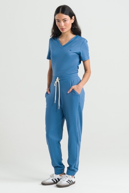 Scrub Feminino Active - Azul Jeans