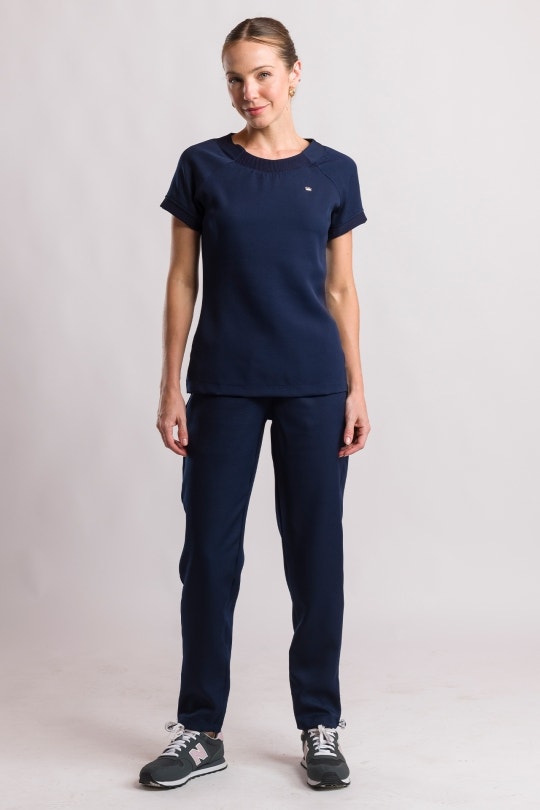 Scrub Impulse Feminino - Azul Marinho