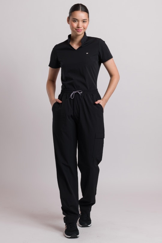Scrub Feminino New Original - Preto
