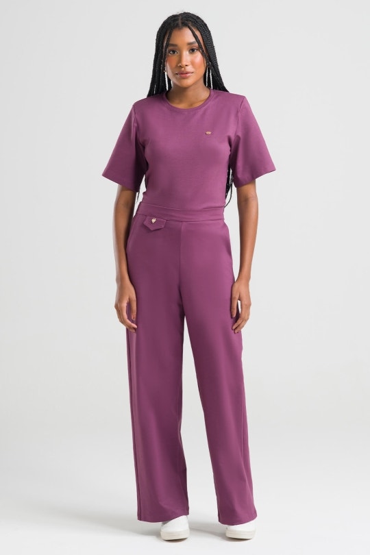 Scrub Feminino Style - Berry