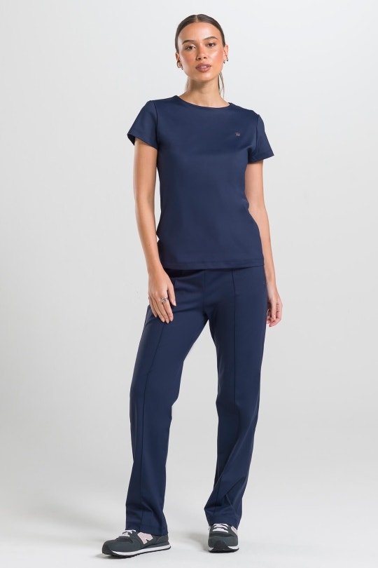 Scrub Feminino Veneto - Azul Marinho