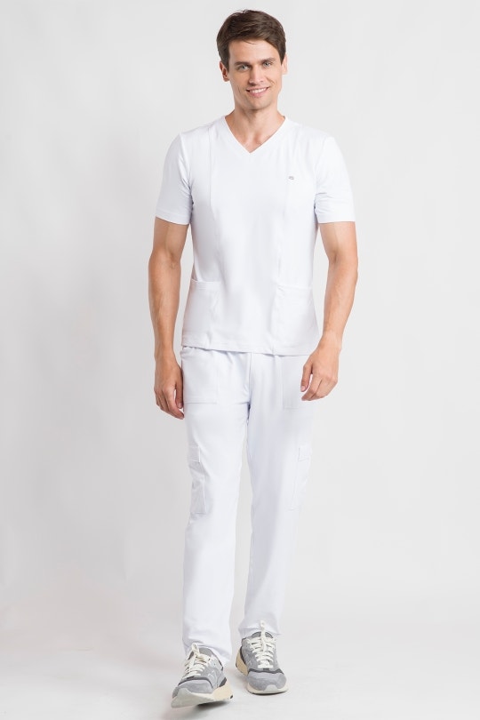 Scrub Masculino Coach - Branco