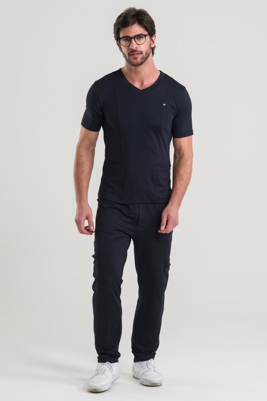 Scrub Masculino Coach - Preto