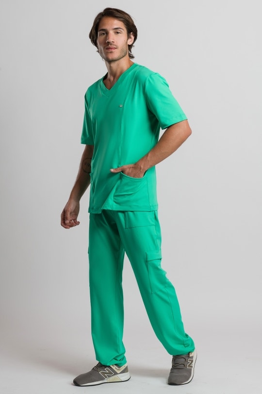 Scrub Masculino Coach - Verde Caribe