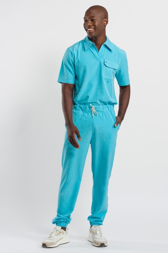 Scrub Masculino Joint - Azul Claro