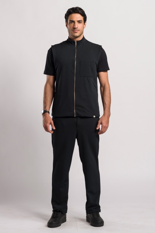 Scrub Masculino Trendy - Preto
