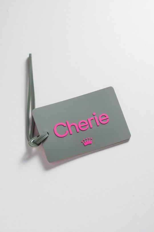 Tag de Mala Cherie - Verde Militar