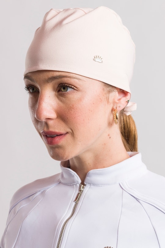 Touca Bandana Feminina - Rosê
